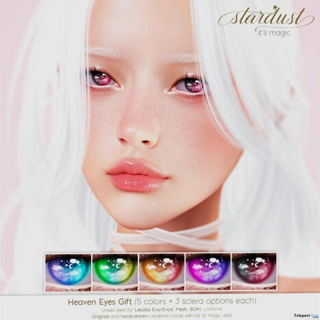 Heaven Eyes June 2026 Group Gift by stardust | Teleport Hub - Second Life Freebies | Second Life Freebies | Scoop.it