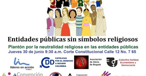 Blog Sin Dioses: Neutralidad religiosa es igualdad: Ateos colombianos | Religiones. Una visión crítica | Scoop.it