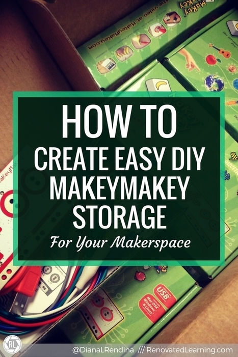 How to Create Easy DIY MaKeyMaKey Storage - @DianaLRendina #makered #pure #genius  | iPads, MakerEd and More  in Education | Scoop.it