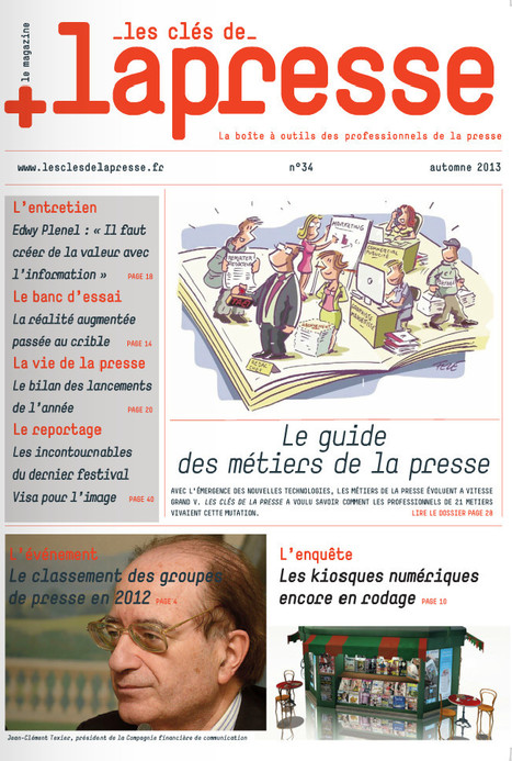 Les clés de la presse - Automne 2013 | DocPresseESJ | Scoop.it