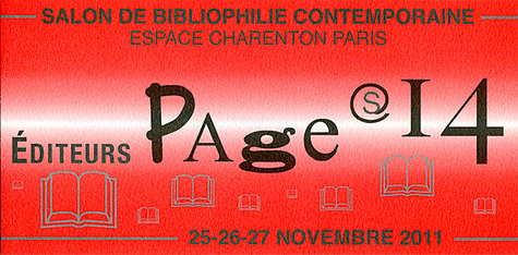 Le prochain salon Pages (bibliophilie contemporaine) | Poezibao | Scoop.it