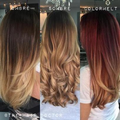 Ombre, Sombre and Colormelt? How Do They Differ? | Kapsels voor vrouwen | Scoop.it