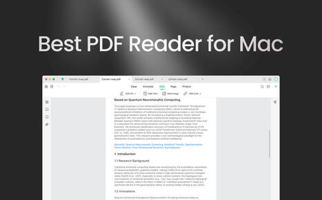 The 7 Best PDF Readers for Mac: Worth Trying in 2025 | SwifDoo PDF | Scoop.it