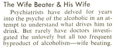 50 Years Ago, Doctors Called Domestic Violence 'Therapy' | Operation Oya | Scoop.it