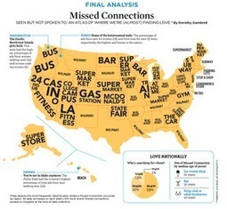 A Map of Craigslist Missed Connections | Communications Major | Scoop.it