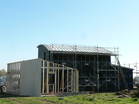 Carnet de chantier N°8- 02 / construction d'une maison RT 2012 ( à Ossature mixte bois/béton ) à Sulniac, Morbihan | Architecture, maisons bois & bioclimatiques | Scoop.it