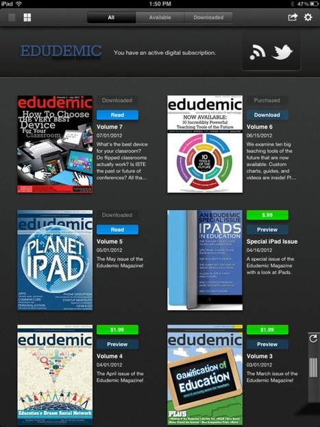 Check Out The New Edudemic Magazine App! | Edudemic | mlearn | Scoop.it