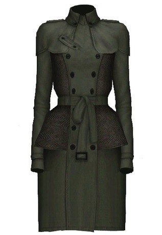 Trench coat << Sentate | Les Sims | Scoop.it