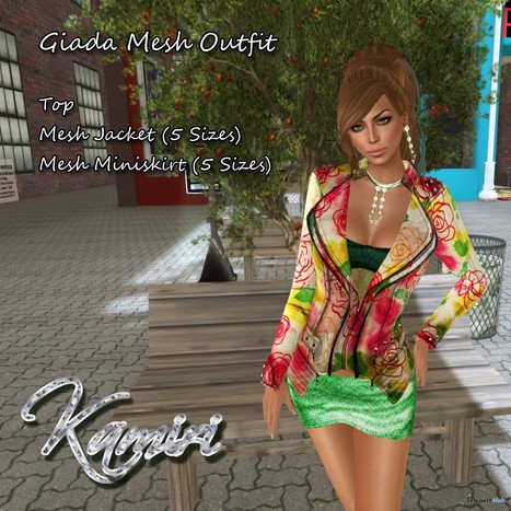 Giada Mesh Outfit Group Gift by Kamiri | Teleport Hub - Second Life Freebies | Teleport Hub | Scoop.it