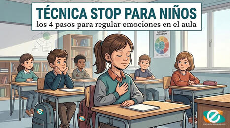 T&eacute;cnica STOP para ni&ntilde;os: 4 pasos para regular emociones | Recull diari | Scoop.it