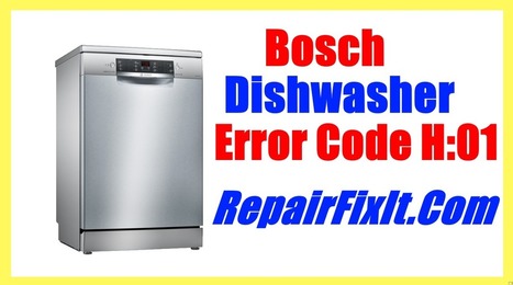 bosch dishwasher h01