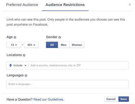 Facebook lance un outil d’optimisation d’audience pour booster la portée des posts | Community Management | Scoop.it