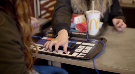 McDonald’s créé un set de table pour faire de la musique | PUBLICITE et Créativité en Version Digitale | Scoop.it