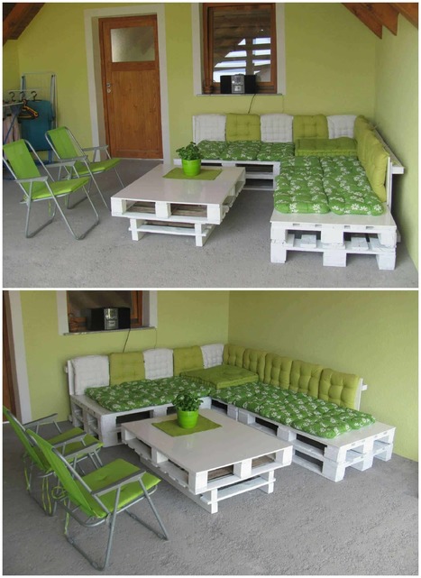 My Pallets Balcony Set | 1001 Pallets ideas ! | Scoop.it