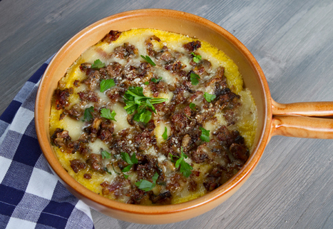 Baked Polenta With Sausage & Mushrooms | La Cucina Italiana - De Italiaanse Keuken - The Italian Kitchen | Scoop.it