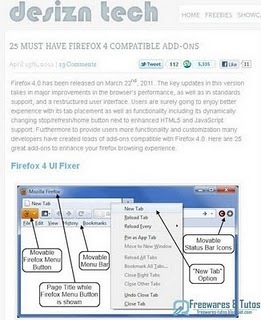 25 extensions Firefox à avoir | Freewares | Scoop.it