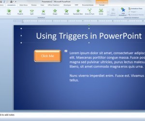 Using Triggers in PowerPoint 2010 | PowerPoint and Presentations | Scoop.it