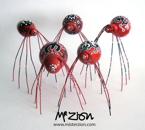 The "Spiderz" by Mister Zion | 1001 Recycling Ideas ! | Scoop.it