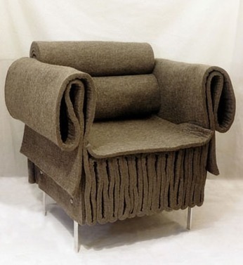 Felt armchair | 1001 Recycling Ideas ! | Scoop.it
