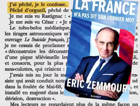 "J'ai pêché": une faute d'orthographe dès les premiers mots du livre d'Éric Zemmour | Je révise mon français grâce à la presse | Scoop.it