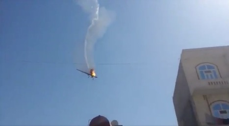 Video Shows US Drone Shot Down by Houthi Rebels in Yemen | DEFENSE NEWS | Scoop.it