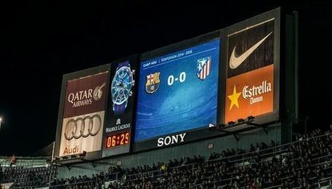 Maurice Lacroix estrena en el Camp Nou el reloj más grande del mundo en un estadio de fútbol - La Jugada Financiera | Seo, Social Media Marketing | Scoop.it