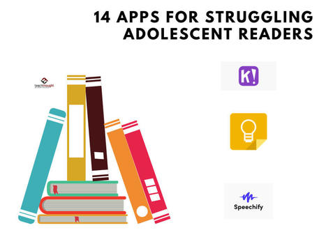 14 Of The Best Apps For Struggling Adolescent Readers - TeachThought | Scriveners' Trappings | Scoop.it