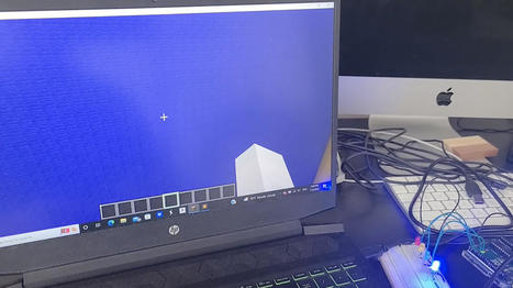 Minecraft controls this LED array | tecno4 | Scoop.it