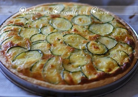 quiche fine aux courgettes et chevre | recettes du ramadan  وصفات رمضان أطباق رمضان مطبخ رمضان | Scoop.it