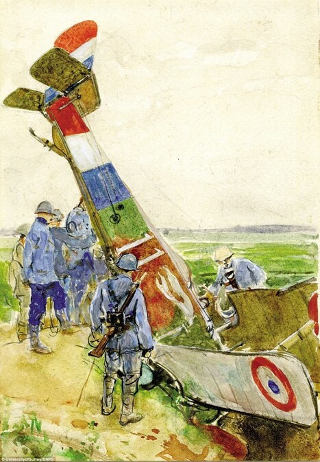 WWI sketches by Winnie the Pooh illustrator E.H. Shepard unearthed | Autour du Centenaire 14-18 | Scoop.it