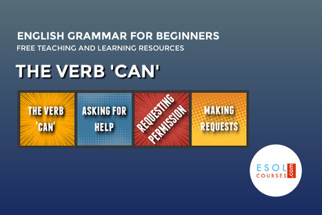 Easy English Grammar - Using The Verb Can to Ask For Permission | English Word Power | Scoop.it