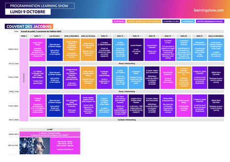 09-10/10/23 - Rennes - Learning Show : découvrez le programme ! | Formation : Innovations et EdTech | Scoop.it