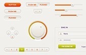 Free PSD - Cream UI Pack | G-Tips: Design Ressources | Scoop.it