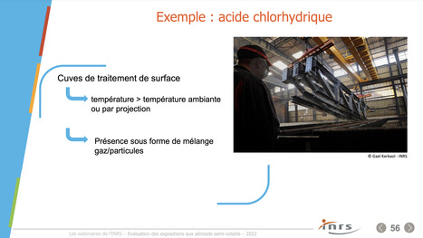 Évaluation des expositions aux aérosols semi-volatils | Webinaire INRS | Prévention du risque chimique | Scoop.it