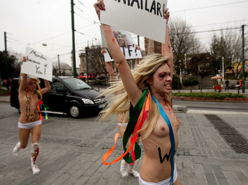 The man who made Femen: New film outs Victor Svyatski as the mastermind behind the protest group and its breast-baring stunts | Herstory | Scoop.it