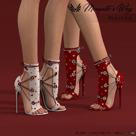 Martha Heels Valentine Edition February 2022 Group Gift by Mosquito&rsquo;s Way | Teleport Hub - Second Life Freebies | Second Life Freebies | Scoop.it