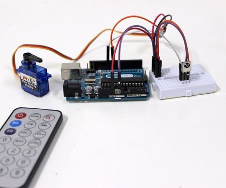 Controlling servo motor using IR remote control | tecno4 | Scoop.it