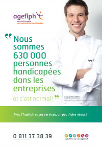 AGEFIPH mise sur l’exemplarité et la banalité avec Grégory Cuilleron "Top Chef"  » Blog du Personal Branding | Actualités France | Scoop.it