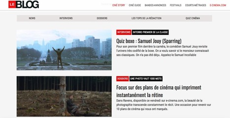 E-cinema : « La première salle de cinéma en ligne » – | UseNum - Culture | Scoop.it