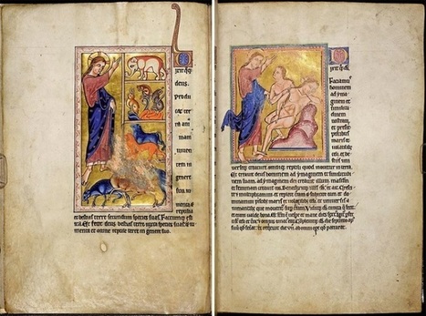 Le Bestiaire d'Aberdeen, manuscrit médiéval détaillé et coloré, disponible en ligne | UseNum - Culture | Scoop.it