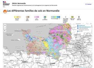 Le profil Sols : la carte interactive des différentes familles de sols en Normandie | Une semaine d'actu - Newsletter de veille de l'AURH | Scoop.it