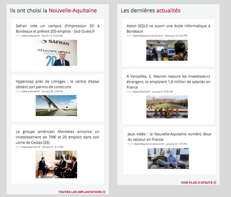 Invest in Nouvelle-Aquitaine | Scoop.it showcase | Scoop.it