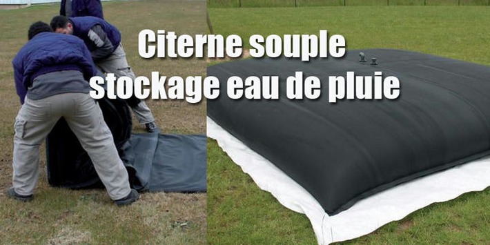 Citerne souple stockage eau de pluie | Actualités, Communiqués Presse, Nouveautés, Infos... | Scoop.it