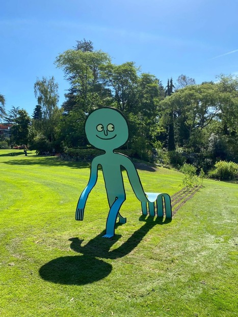 Jean Jullien’s colourful characters take to the great outdoors in Nantes | Nantes, Take the journey ! | Scoop.it