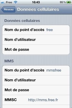 Free mobile sur iPhone : tout n'est pas encore au point [MàJ] | Free Mobile, Orange, SFR et Bouygues Télécom, etc. | Scoop.it