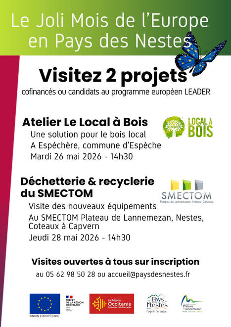 Visitez deux projets dans le cadre du Joli Mois de L&rsquo;Europe en Occitanie&nbsp; | Vall&eacute;es d'Aure & Louron - Pyr&eacute;n&eacute;es | Scoop.it
