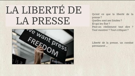 La liberté de la presse | Language Teaching Resources | Scoop.it