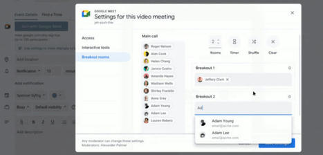 Google Meet ahora permite a los educadores configurar sus salas de estudiantes con anticipación | EduHerramientas 2.0 | Scoop.it
