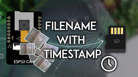 ESP32-CAM Take Photo and Save to MicroSD Card with Date and Time (timestamp) | TECNOLOG&Iacute;A_aal66 | Scoop.it