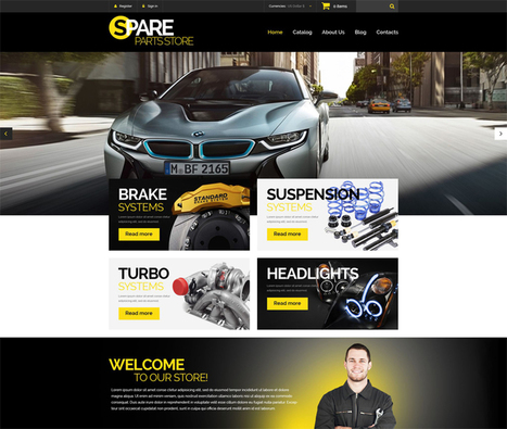 30 Of The Best Premium Responsive eCommerce Themes for 2016 - Web Design Ledger | Public Relations & Social Marketing Insight | Scoop.it